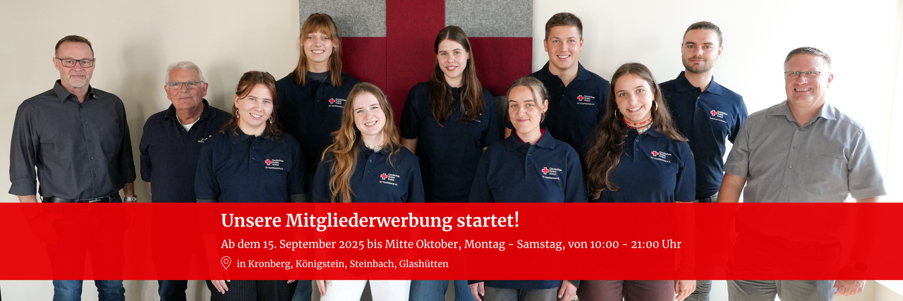 Gruppenbild mit den Werbern.